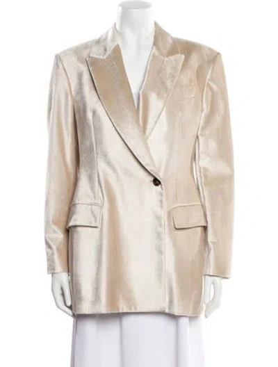 Pre-owned Brunello Cucinelli Blazer In Neutral