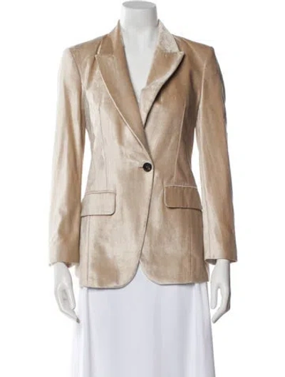 Pre-owned Brunello Cucinelli Blazer In Neutral