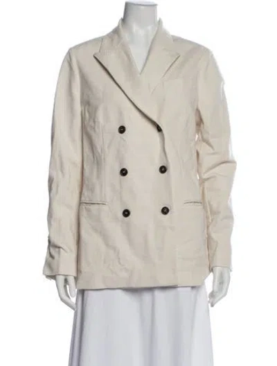 Pre-owned Brunello Cucinelli Blazer In Neutral