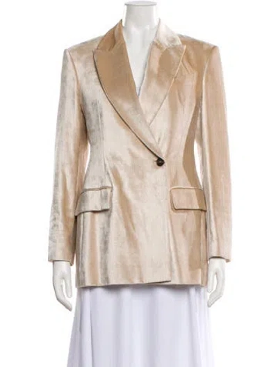 Pre-owned Brunello Cucinelli Blazer In Neutral