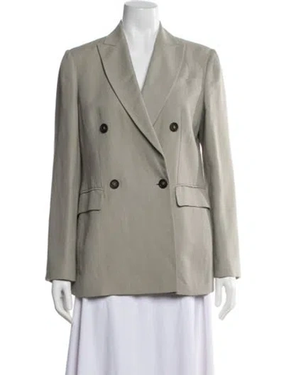 Pre-owned Brunello Cucinelli Blazer In Neutral