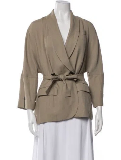 Pre-owned Brunello Cucinelli Blazer In Neutral