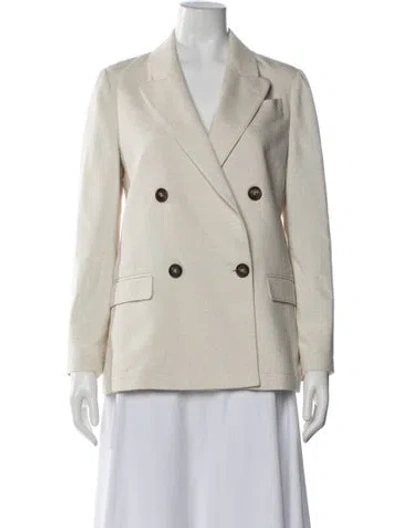 Pre-owned Brunello Cucinelli Blazer In Neutral