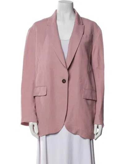 Pre-owned Brunello Cucinelli Blazer In Pink