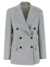 Brunello Cucinelli Blazer Sparkling Blazer And Suits Light Blue