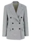 Brunello Cucinelli Blazer Sparkling Blazer And Suits Light Blue In Light Blue