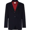 Brunello Cucinelli Cashmere Coat In Blue
