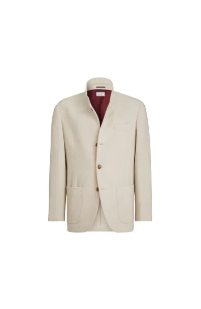 Brunello Cucinelli Blazer-style Outerwear In White