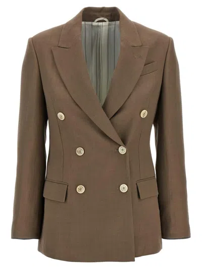 BRUNELLO CUCINELLI BRUNELLO CUCINELLI BLAZER TWILL FLUID