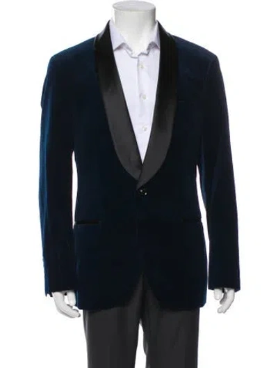 Pre-owned Brunello Cucinelli Blazer W/ Tags In Blue