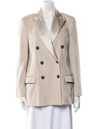 Pre-owned Brunello Cucinelli Blazer W/ Tags In Brown