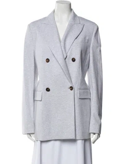Pre-owned Brunello Cucinelli Blazer W/ Tags In Gray