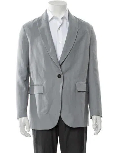Pre-owned Brunello Cucinelli Blazer W/ Tags In Gray