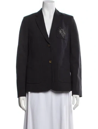 Pre-owned Brunello Cucinelli Blazer W/ Tags In Gray