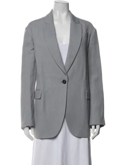 Pre-owned Brunello Cucinelli Blazer W/ Tags In Grey