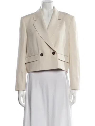 Pre-owned Brunello Cucinelli Blazer W/ Tags In Neutral
