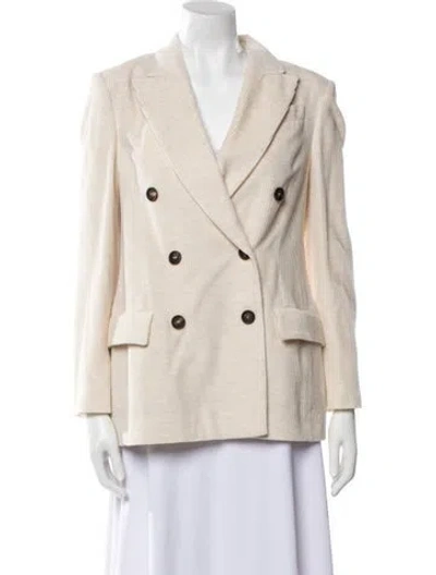 Pre-owned Brunello Cucinelli Blazer W/ Tags In Neutral
