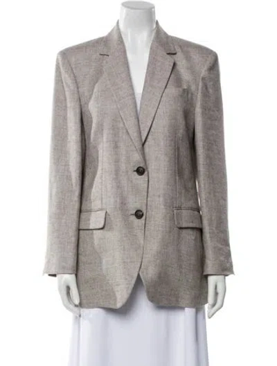 Pre-owned Brunello Cucinelli Blazer W/ Tags In Neutral