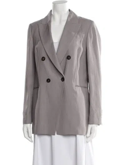Pre-owned Brunello Cucinelli Blazer W/ Tags In Purple