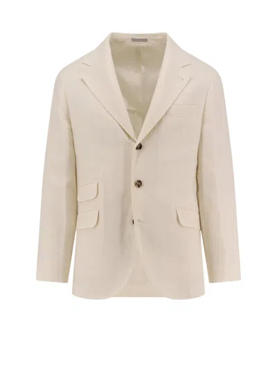 Brunello Cucinelli Blazer In White