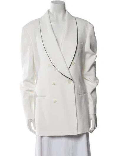 Pre-owned Brunello Cucinelli Blazer In White
