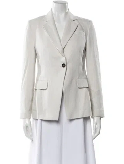 Pre-owned Brunello Cucinelli Blazer In White