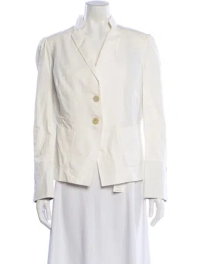 Pre-owned Brunello Cucinelli Blazer In White
