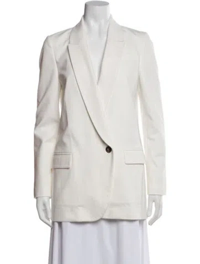 Pre-owned Brunello Cucinelli Blazer In White