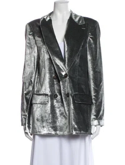 Pre-owned Brunello Cucinelli Blazer In White