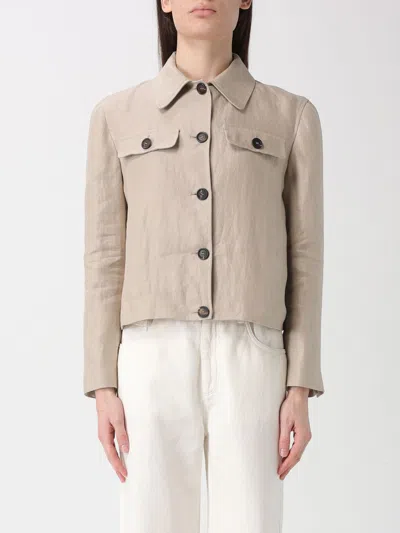 Brunello Cucinelli Jacket  Woman Color Beige In Brown