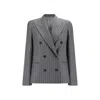 Brunello Cucinelli Blazer Jacket In Gray