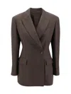 Brunello Cucinelli Blazers & Vests In Brown