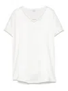 Brunello Cucinelli Satin Blouse In Beige