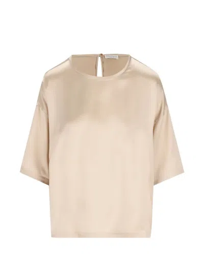 Brunello Cucinelli Blouse In Neutral