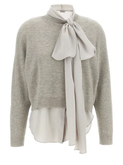 BRUNELLO CUCINELLI BRUNELLO CUCINELLI BLOUSE SWEATER