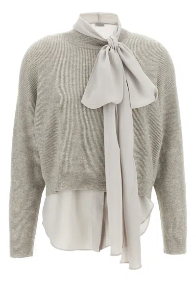 BRUNELLO CUCINELLI BLOUSE SWEATER
