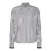 Brunello Cucinelli Women Shirt In Panama/blue