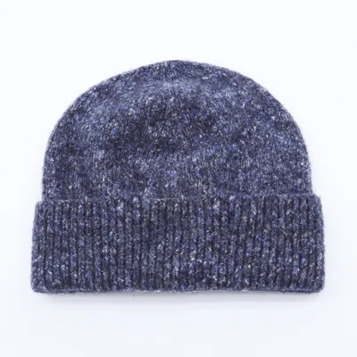 Brunello Cucinelli Blue Cashmere Hat