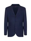 Brunello Cucinelli Single-breasted Cashmere Blazer In Blue
