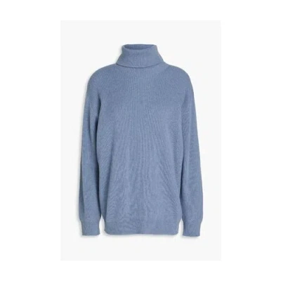Brunello Cucinelli Blue Cashmere Women's Sweater