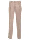 Brunello Cucinelli Corduroy Straight-leg Pants In Brown