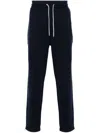 Brunello Cucinelli Cotton Blend Sweatpants In Blue