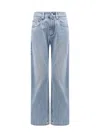 Brunello Cucinelli Contemporary Loose Full Lenght Jeans In Blue