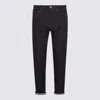 Brunello Cucinelli Men Iconic Fit Denim Cotton Jeans In Black