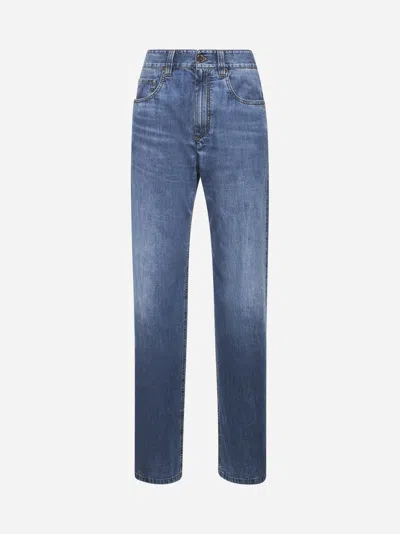 Brunello Cucinelli Blue Denim Contemporary Loose Jeans