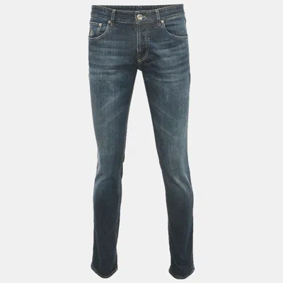 Pre-owned Brunello Cucinelli Blue Denim Traditional Fit Jeans S/waist 32"