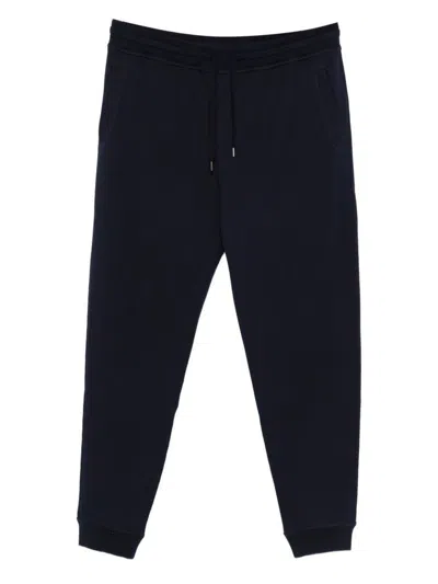 Brunello Cucinelli Blue Drawstring Tracksuit Bottoms