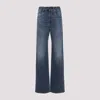 Brunello Cucinelli Wide-leg High-waist Jeans In Soft Denim Blend
