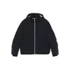 Brunello Cucinelli Hooded Quilted Jacket In Blue