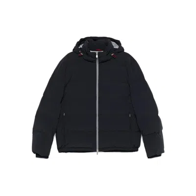 BRUNELLO CUCINELLI BRUNELLO CUCINELLI BLUE JACKETS - PADDED & DOWN JACKETS MEN